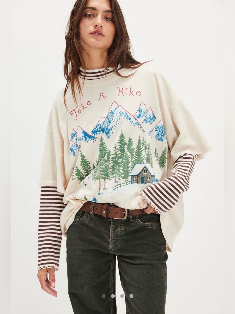 Free People x Daydreamer Take a Hike Tee